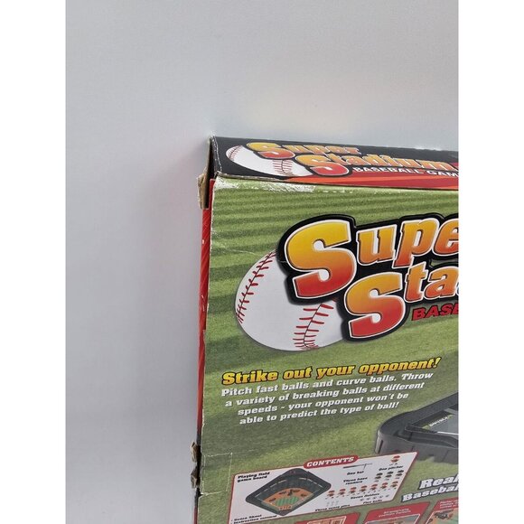 Game Zone Super Stadium Baseball Game with Realistic Baseball Action - Picture 7 of 16